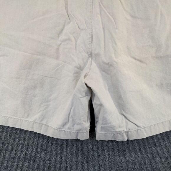 Dockers Mens Chino Shorts Cream Size 34 Slash Pockets Distressed - Picture 9 of 16